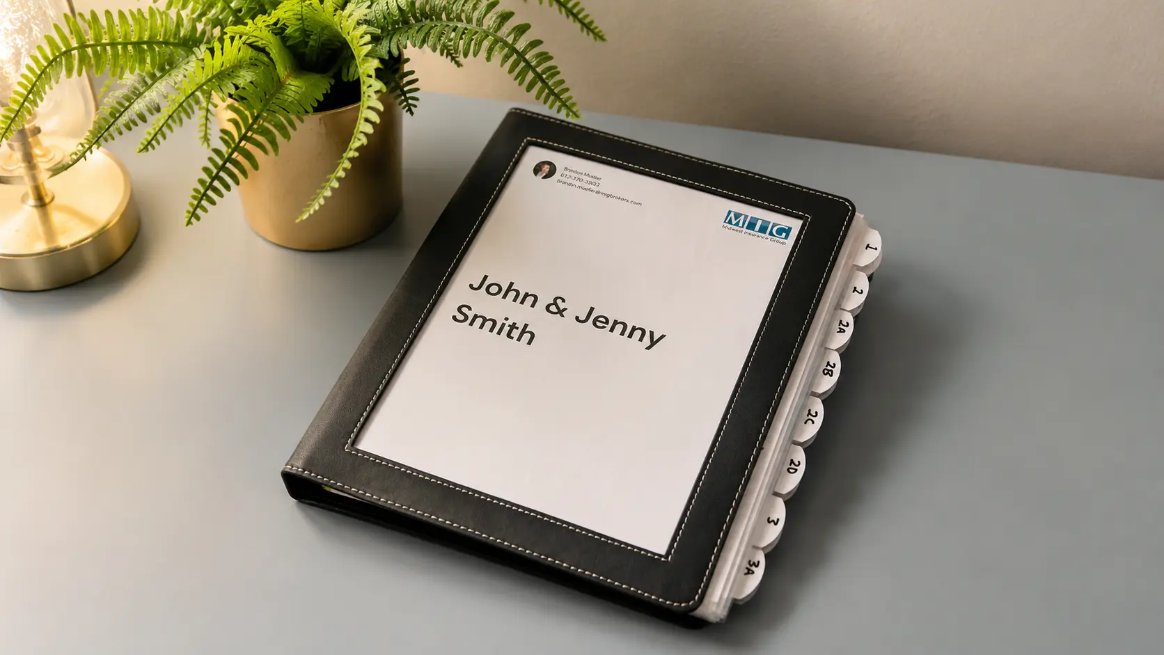 The Retirement Readiness Report binder you'll leave with